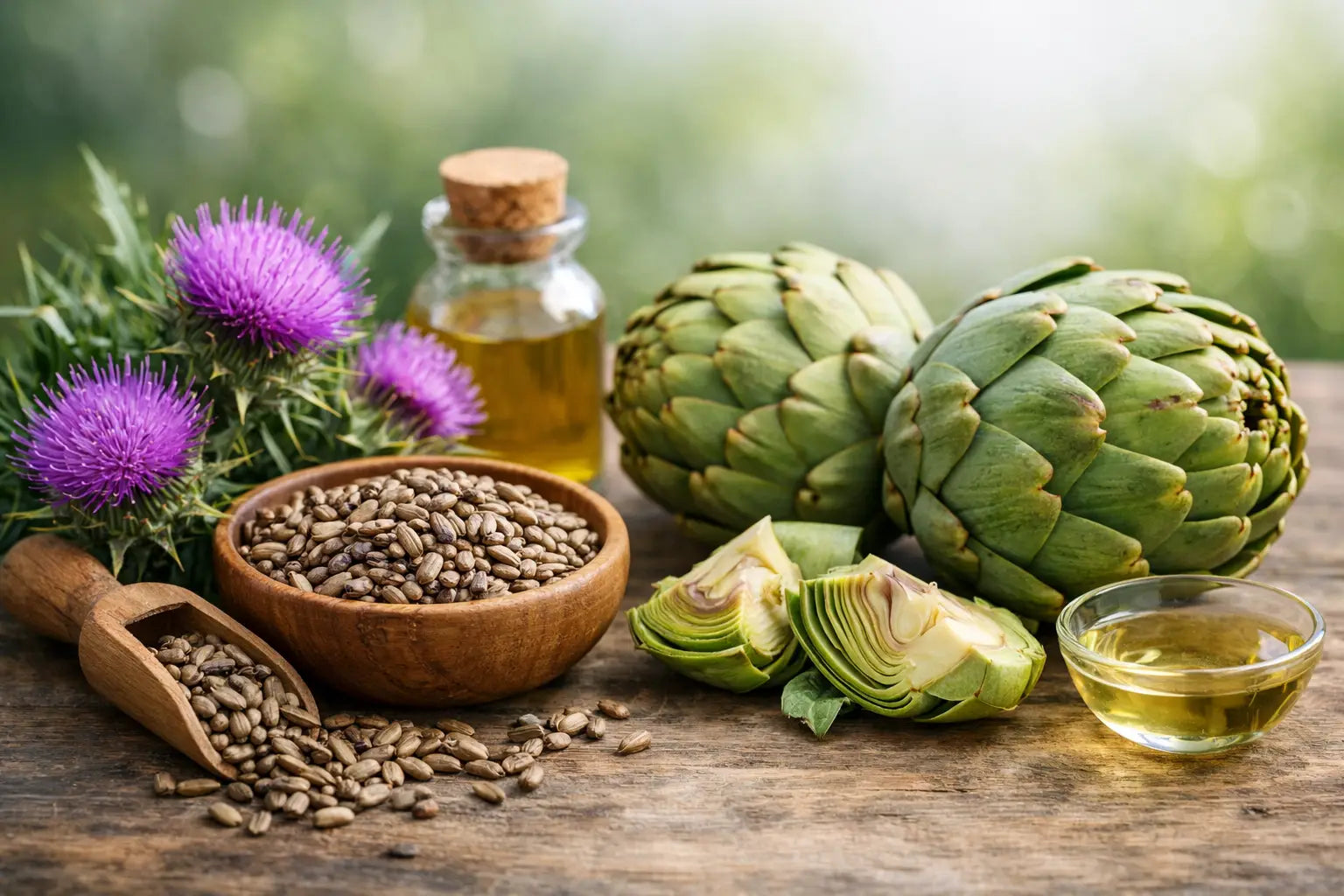 Milk Thistle and Artichoke Benefits